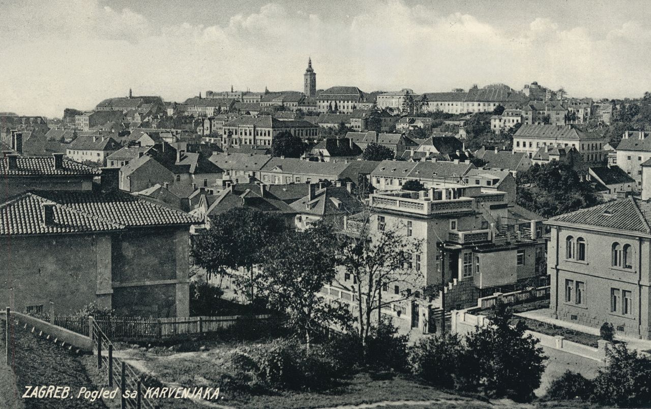 Pogled sa Karvenjaka, Šalata, 1932. godina